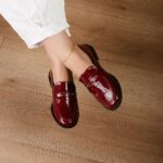 Mocassim Prada Luxo  Codigo 357 cherry