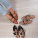 Sapatilha slingback Fivela/Ilhós  Codigo 485