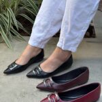 SAPATILHA CONFORT BICO ALONGADO COM MAXI FIVELA_