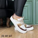 Tênis Casual Plataforma Alta ‼FORMA NORMAL  💻DT3615