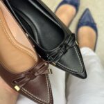 MOCASSIM CONFORT BICO FINO COM LAÇO E COSTURA ZUG