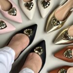 SLINGBACK BICO FINO CONFORT COM MAXI CORAÇÃO_