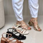 SANDALIAS EM TIRAS